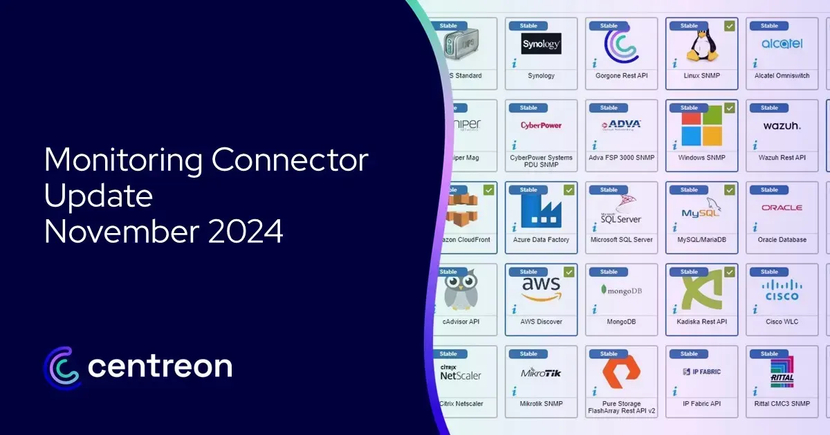 Monitoring Connector Update – November 2024