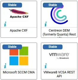 Les 4 nouveaux connecteurs de supervision de janvier 2026 : Apache CXF, Centreon DEM (ex-Quanta) Rest API, Microsoft SCCM CMA et VMware8 VCSA REST API